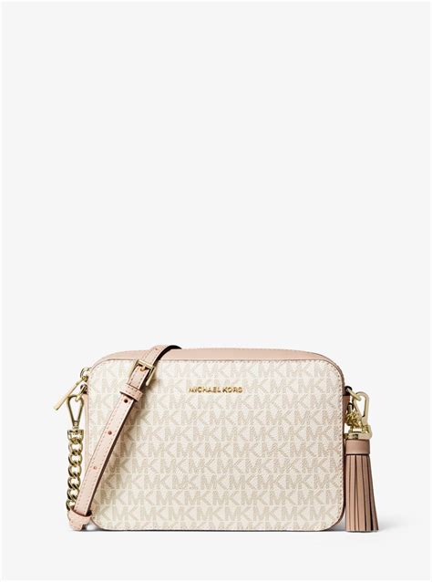 michael kors pink cross bag|michael kors weekender bag pink.